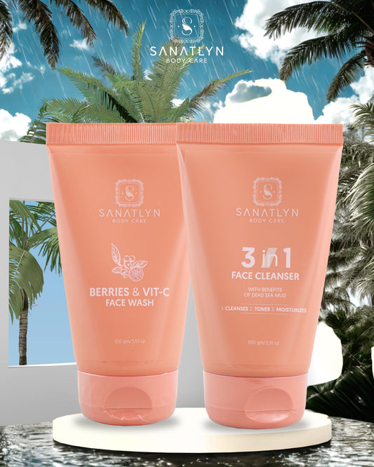 Face Wash & Face Cleanser – What’s the Real Difference? | Sanatlyn Explained