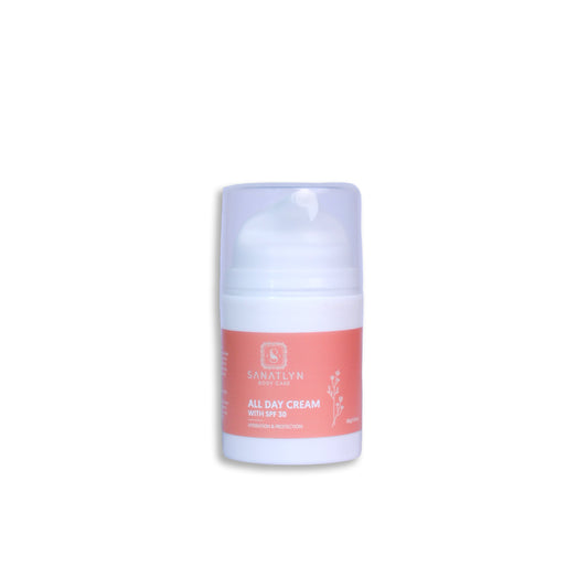 All Day Cream with SPF - Hydrating & Protecting Moisturizer for Soft, Smooth, Radiant Skin - Sanatlyn Body CareSanatlyn