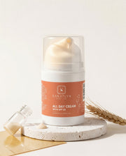Sanatlyn All Day Cream with SPF 30 on a light background