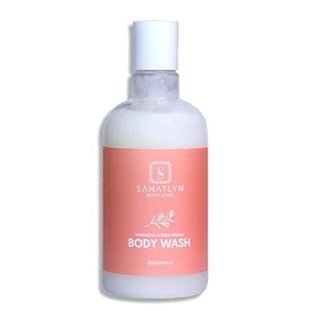 Hydrating & Brightening Body Wash 300ml - Gentle Cleanse with Natural Extracts for Soft, Smooth Skin - Sanatlyn Body CareSanatlyn